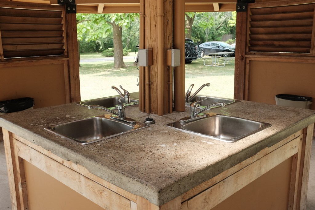 계수대 미국 캠핑장