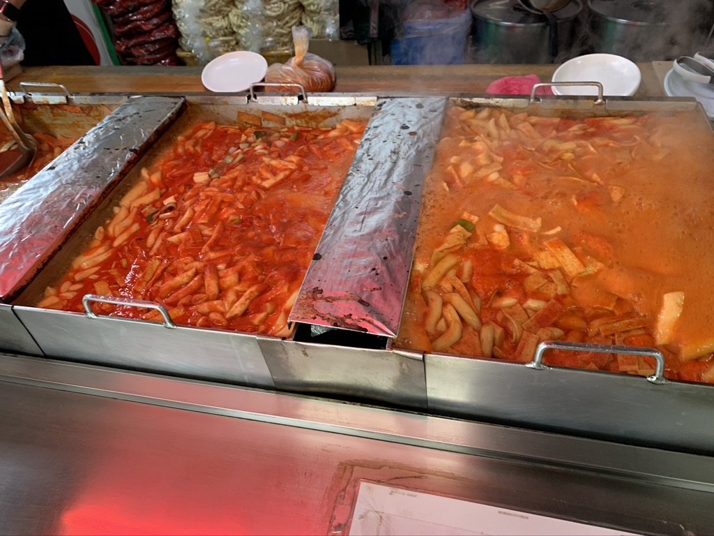 서울 문정동 골목 떡볶이