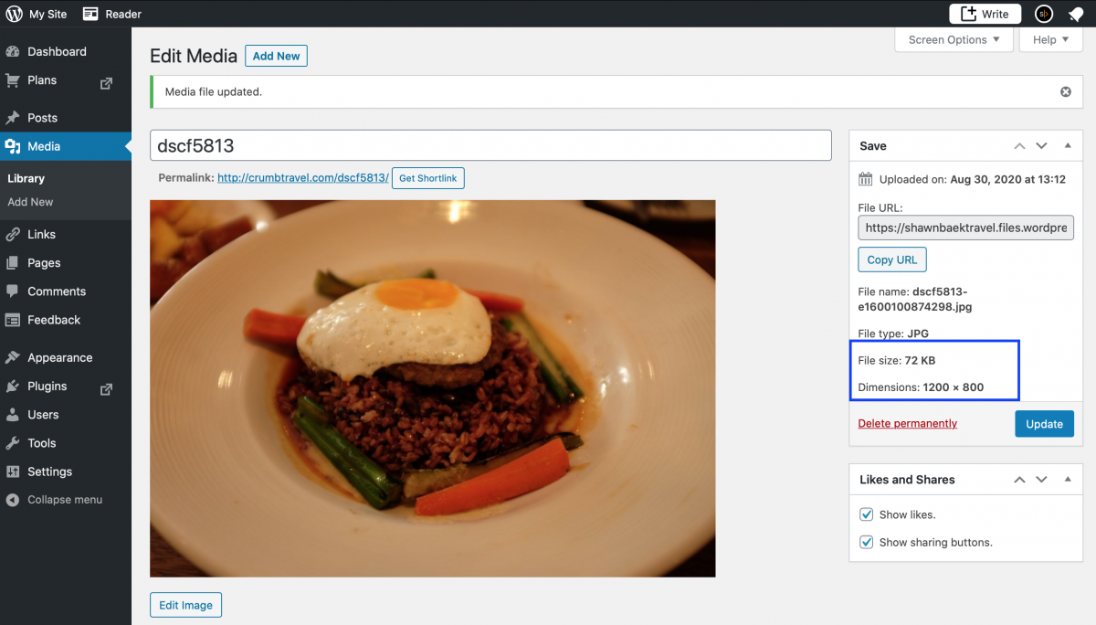 워드프레스 무료버전 이미지 리사이즈 방법 – 블로그 속도 개선 팁