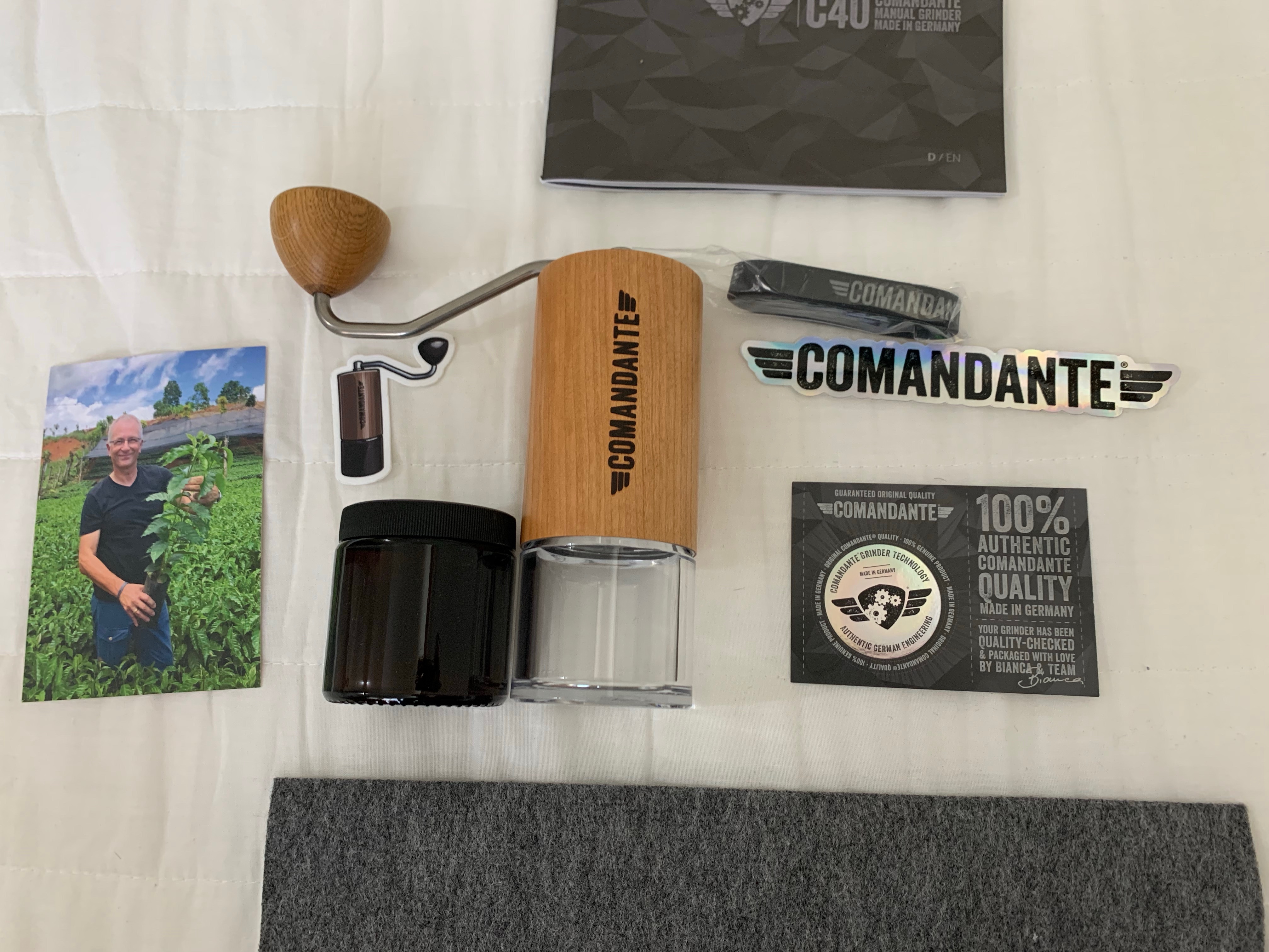 코만단테 MK4 C40 American Cherry구입 및 언박싱