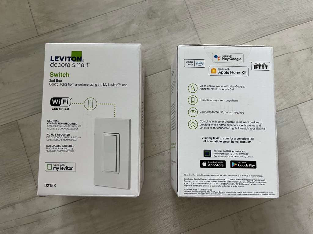 한국에서 애플 홈킷 사용하기 (Leviton 2세대 제품&nbsp;D215S-2RW)