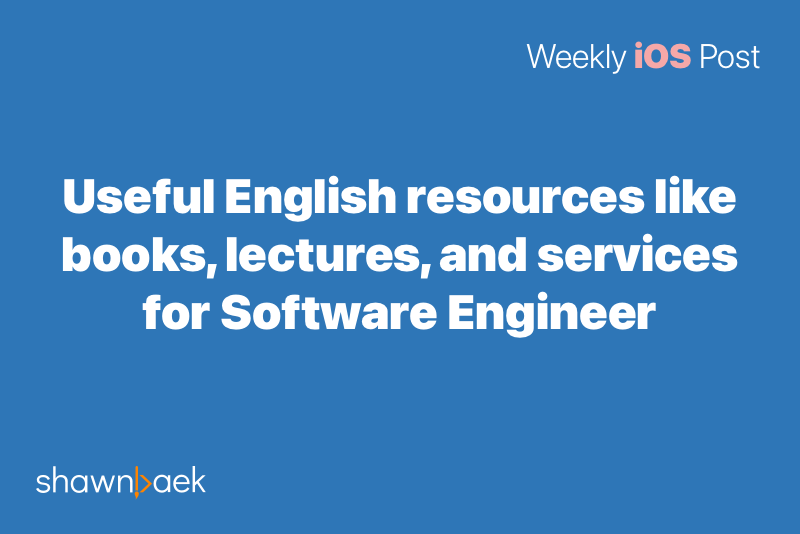 Best English Resources for Software Engineers – Books, Lectures, and Services