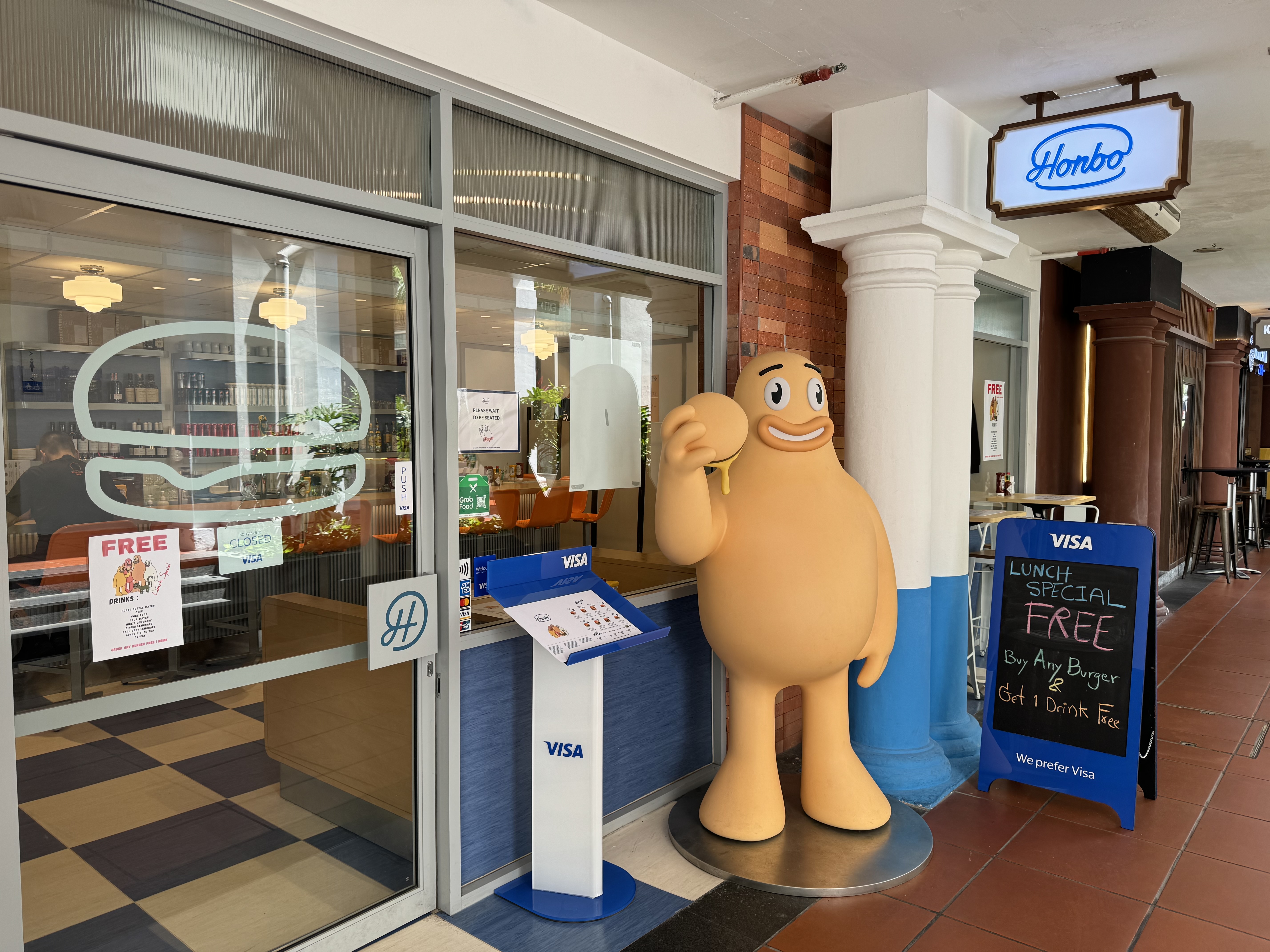 싱가포르 수제 햄버거 맛집 Honbo